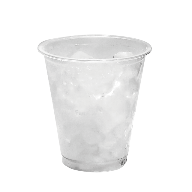 氷入りカップ